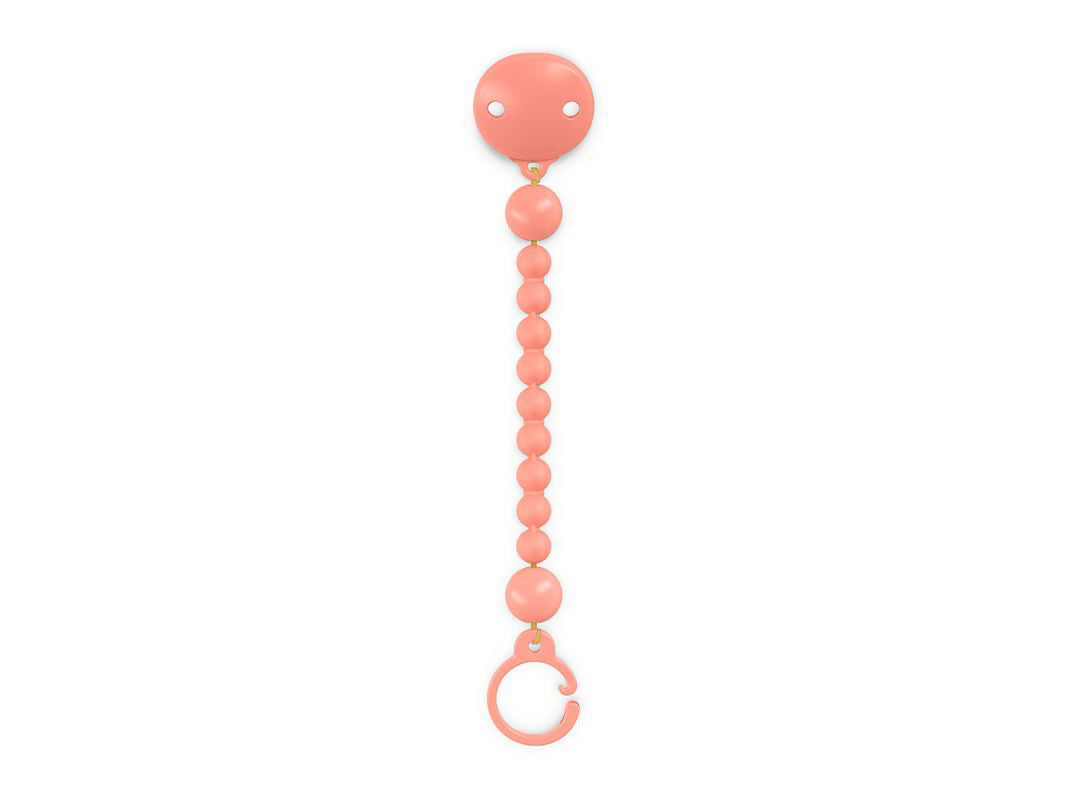 Clip in silicone portaciuccio - Coral Essence