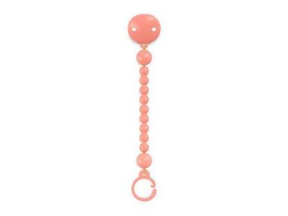Clip in silicone portaciuccio - Coral Essence