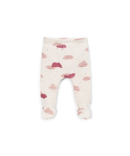 PANTALONI IN MAGLIA STAMPATA