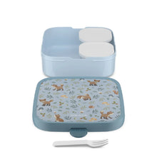 Portapranzo Bento Portatile per Bambini con Ciotole Rimovibili e Forchetta (Senza BPA)