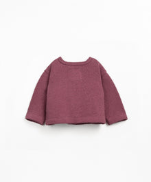Cardigan in jersey