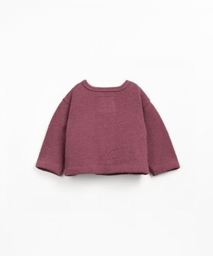 Cardigan in jersey