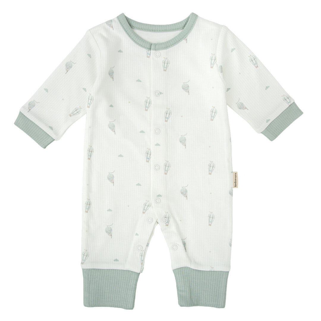 Tutina neonato - 50% Cotone organico e 50% Bamboo - Con apertura frontale