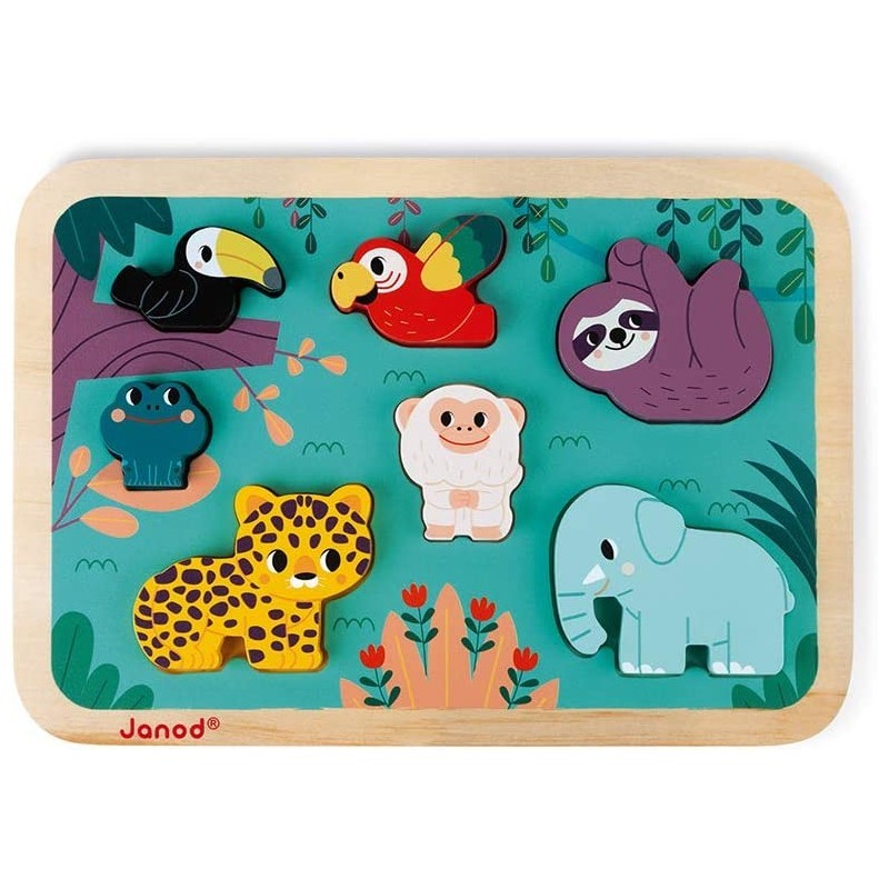 Puzzle tattile ad incastro