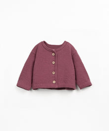 Cardigan in jersey