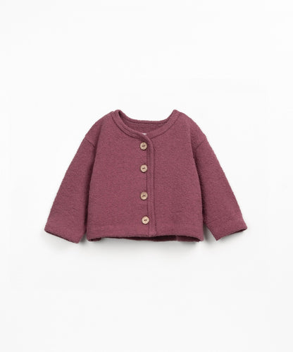 Cardigan in jersey