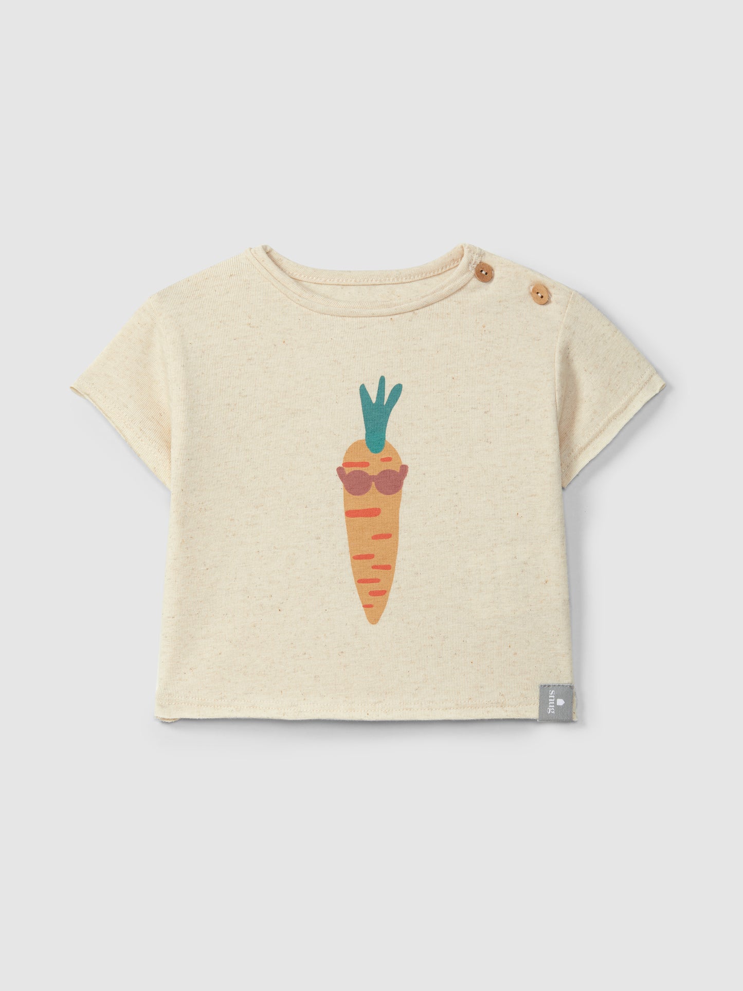 T-shirt in Jersey e Lino - Effetto Rustico Naturale