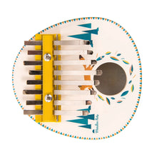 Kalimba in legno volpe - da 4 anni