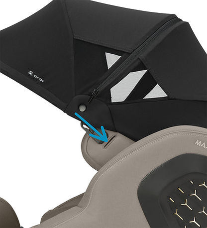 Capottina Parasole per Seggiolino Maxi Cosi Pearl XL Pro(Protezione UPF 50+ e Rete Traspirante)
