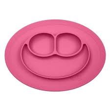 Piatto tre scomparti con tovaglietta integrata in silicone - Mini Mat