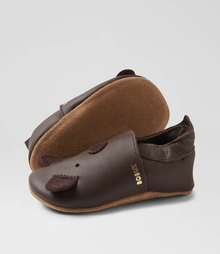 Scarpine Soft Sole Orsetto Cioccolato