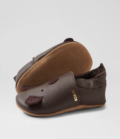 Scarpine Soft Sole Orsetto Cioccolato