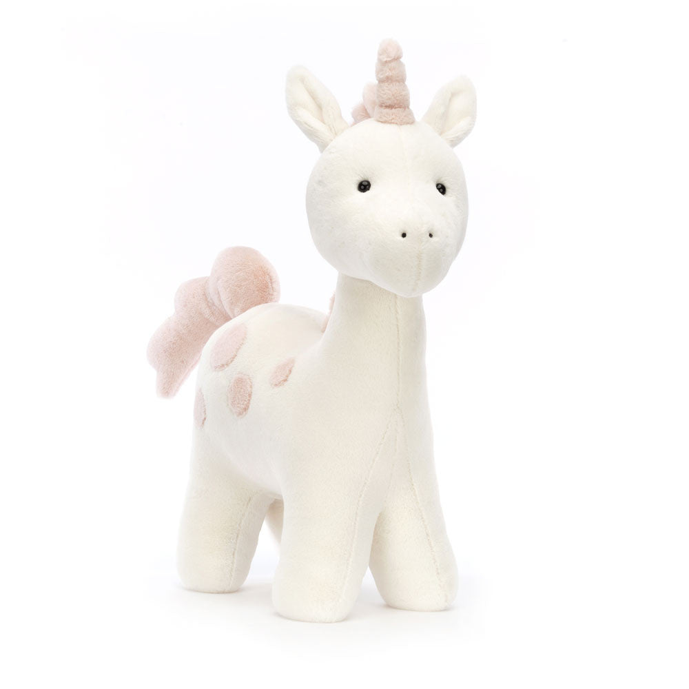 Peluche morbido grande unicorno maculato spottie