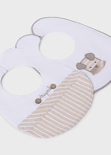 Set 2 bavaglini neonato