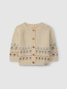 Cardigan lavorato a maglia - Lana merino