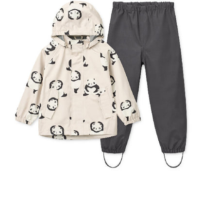 Set antipioggia Pedia - Completo giacca e pantaloni Wateroproof
