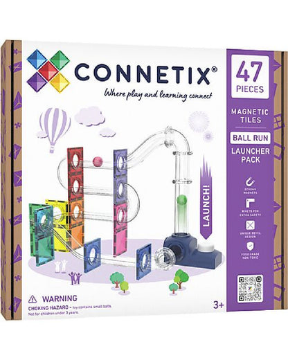 Set Costruzioni Magnetiche 'Pista per Palline e Lanciapalline' 47 Pezzi (Multicolor)