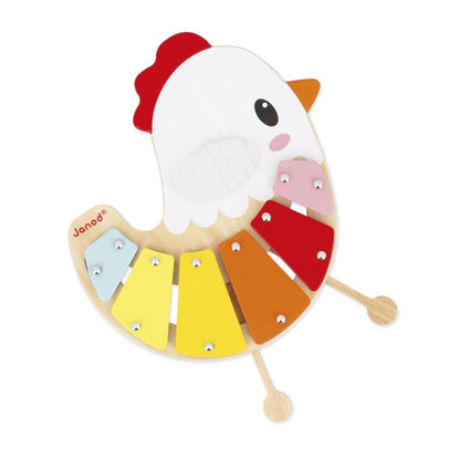 Xilofono in Legno FSC® Gallina - Dai 12 mesi