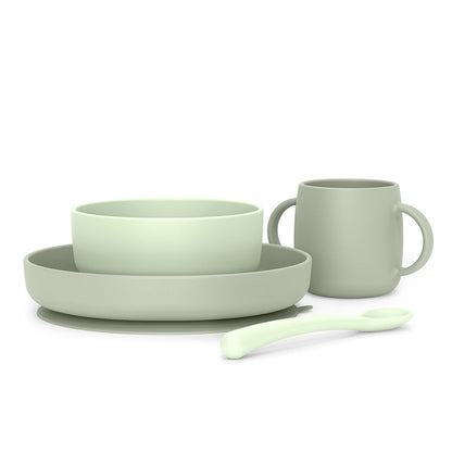 Set svezzamento stoviglie in silicone - Dai 4 mesi