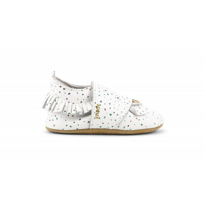 Scarpine Soft Sole Lentiggini Bianco