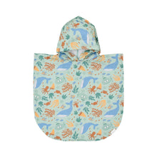 Poncho Mare Bambino 'Ocean Friends' in Mussola e Spugna (Cotone Biologico)