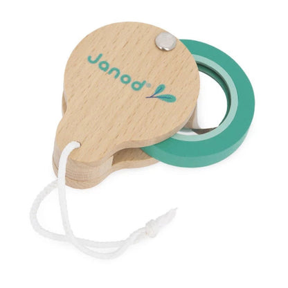 Lente d'Ingrandimento Tascabile in Legno FSC® 'Happy Garden' (3x)