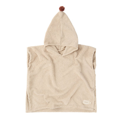 Accappatoio poncho so cute - 3-5anni - cotone biologico