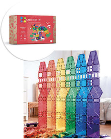 212 pezzi - mega set - arcobaleno - 100% plastica abs atossica