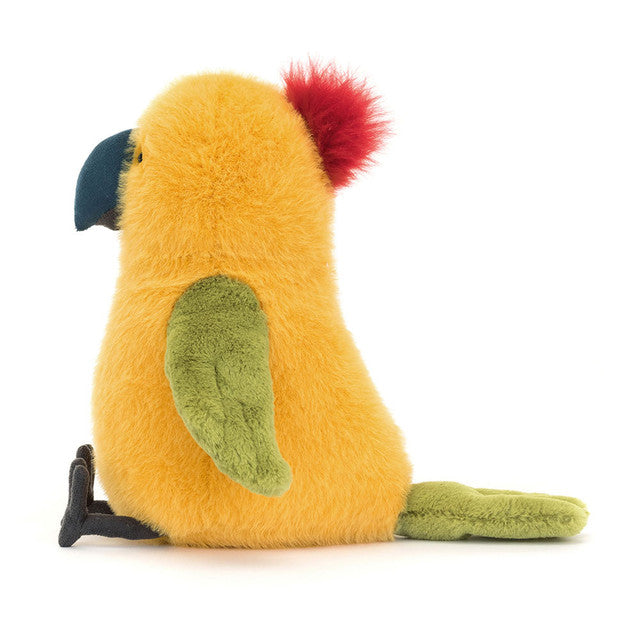 Peluche morbido Pappagallo Budgeby