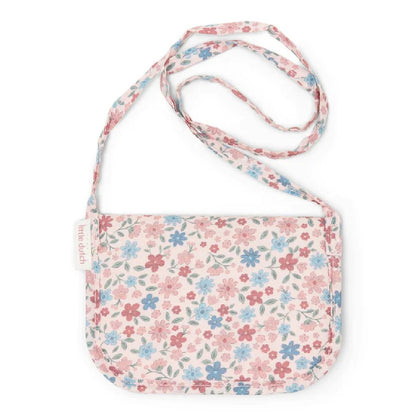 Borsetta per Bambina in Cotone Biologico - Stampa Meadow Flowers
