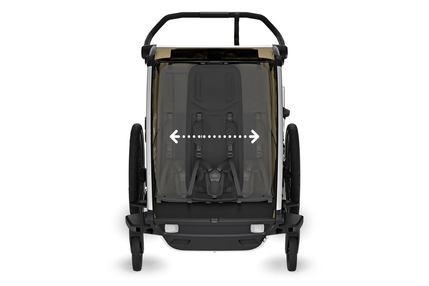 Rimorchio multisportivo thule chariot cross 2 - doppio