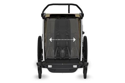 Rimorchio multisportivo thule chariot cross 2 - doppio