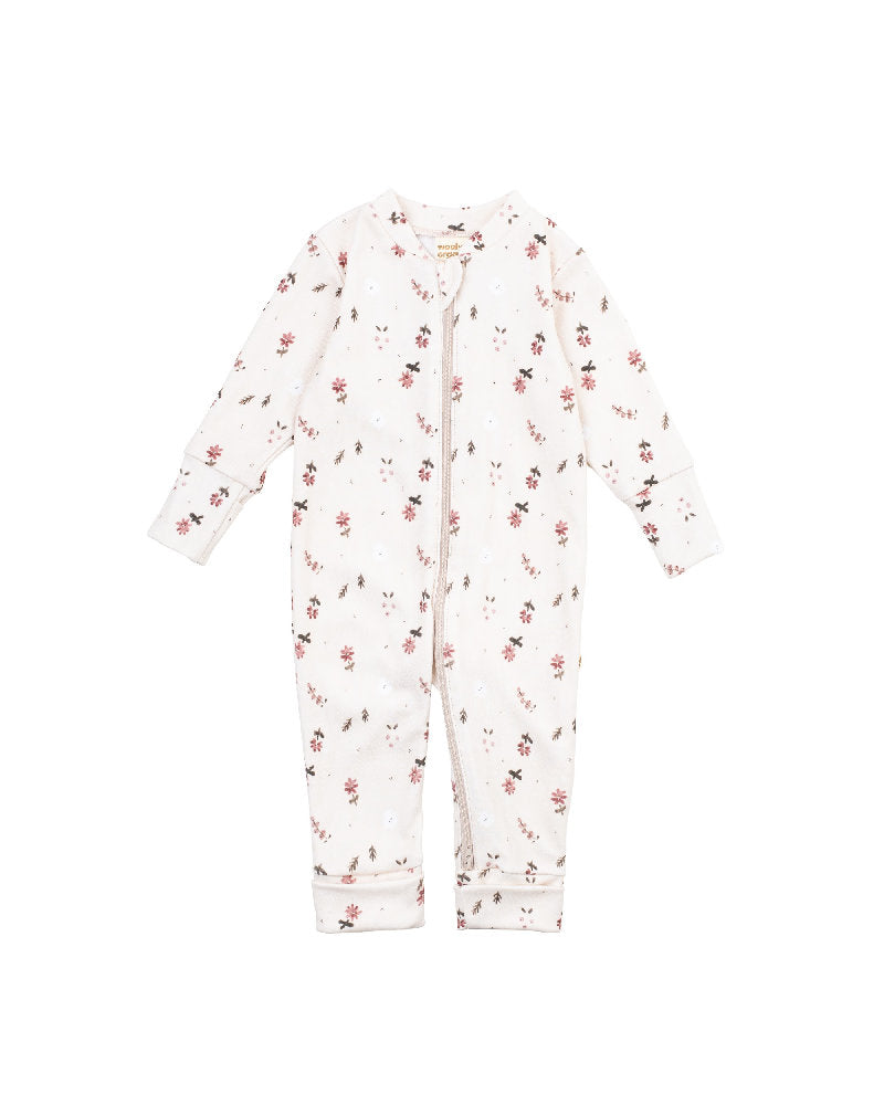 Sacco nanna in Cotone Biologico Interlock con Zip a Doppio Cursore