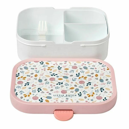 Lunch Box con divisori - Porta pranzo con forchetta