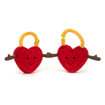 Peluche morbido lucchetto val & tina