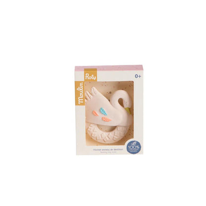 Anello da dentizione - cigno