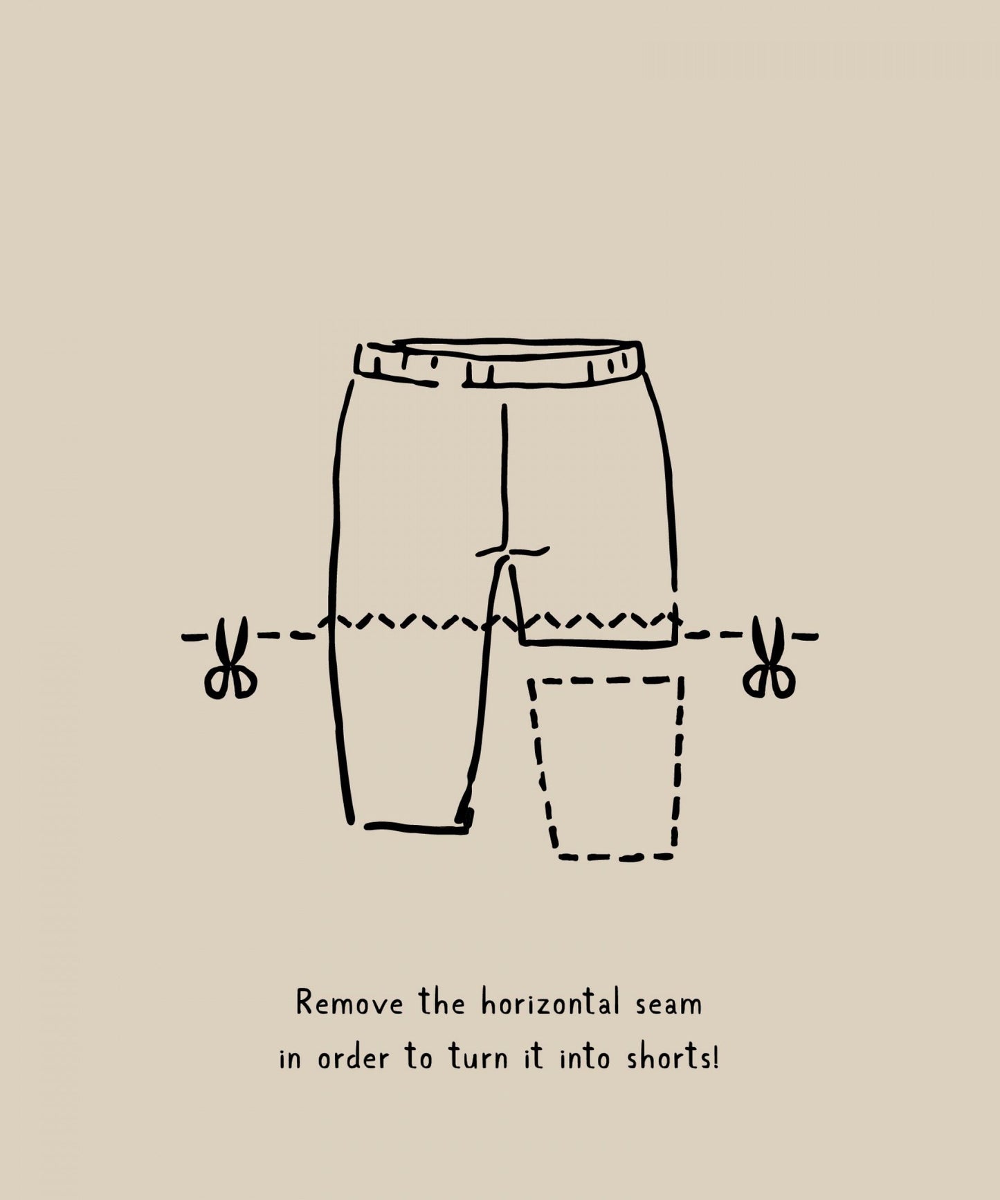 Pantaloni in cotone