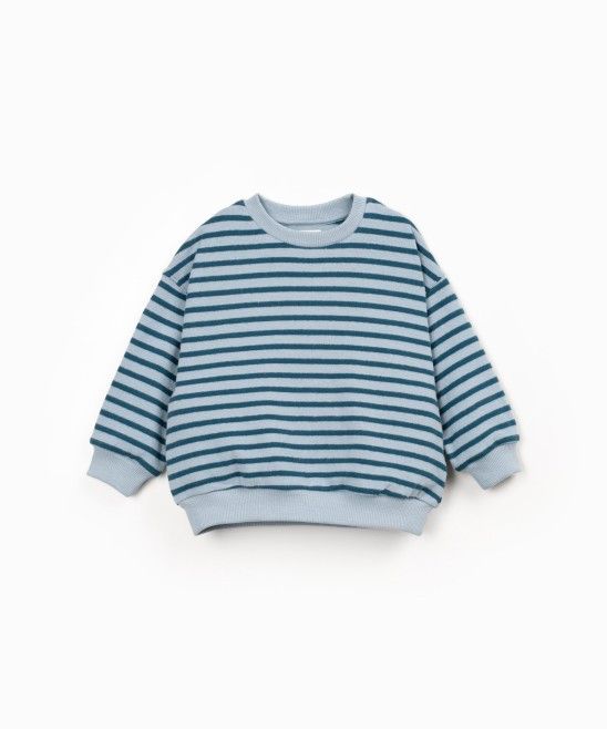FELPA IN MAGLIA A RIGHE