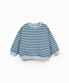 FELPA IN MAGLIA A RIGHE