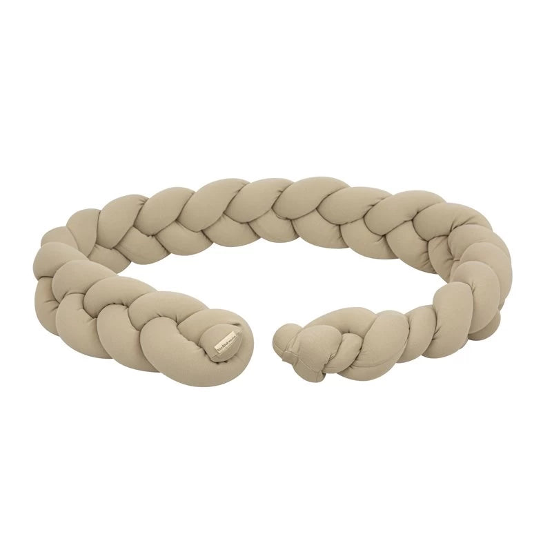 Paracolpi a Treccia 300 cm in Bambù e Cotone Bio