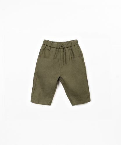 PANTALONI DI LINO