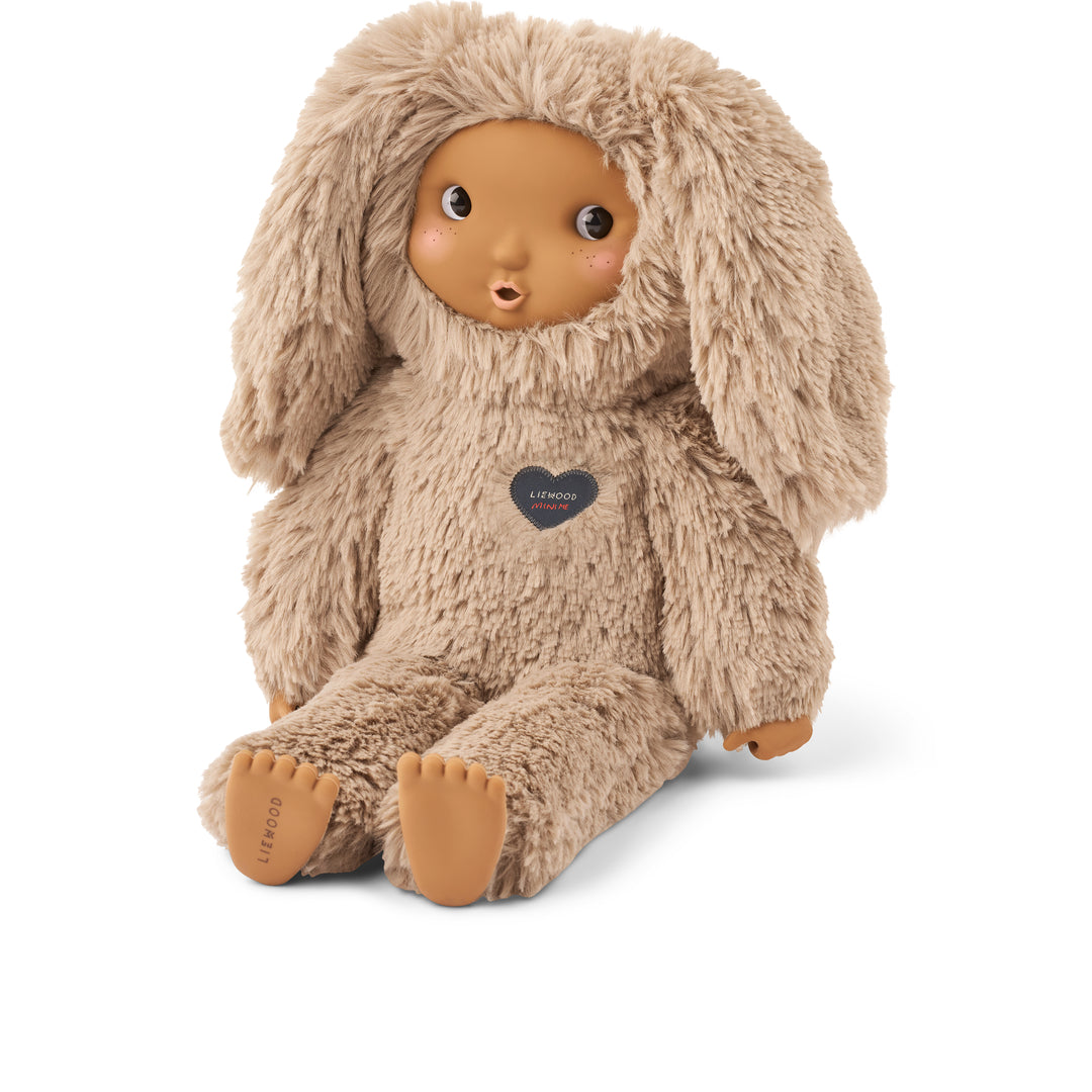 Bambola Ryo Plush il coniglietto - In shearling riciclato GRS