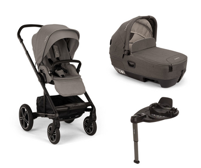 Nuna Duo Mixx Next con navicella Cari e base rotante Curv
