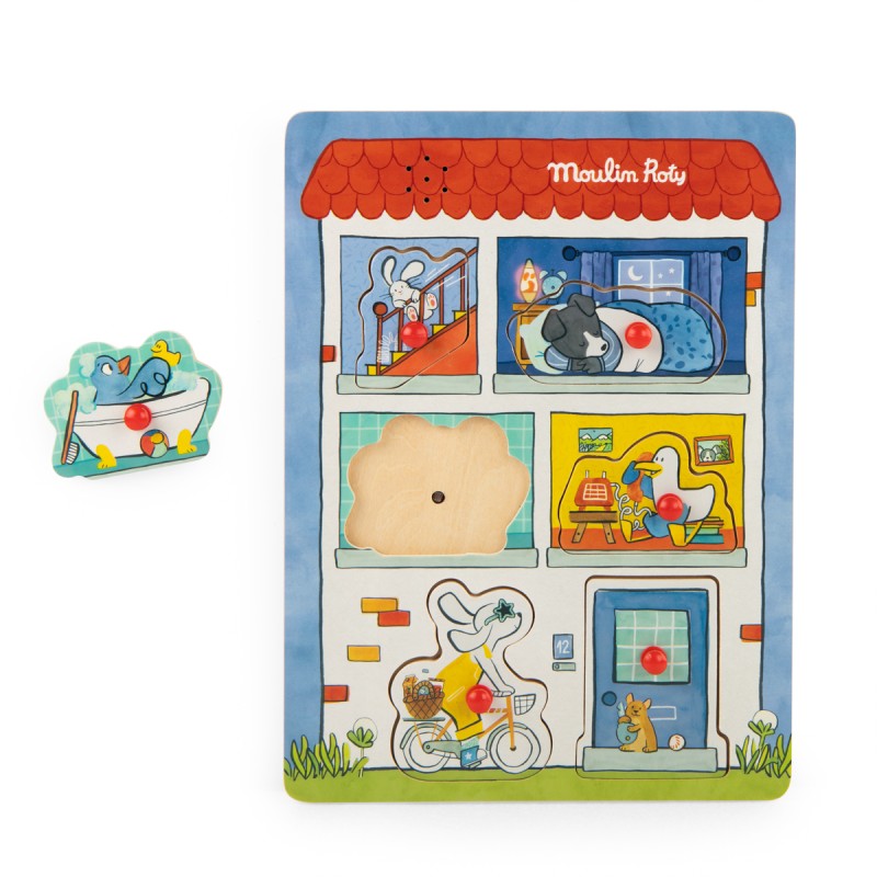 Puzzle sonoro Puce e Pilou