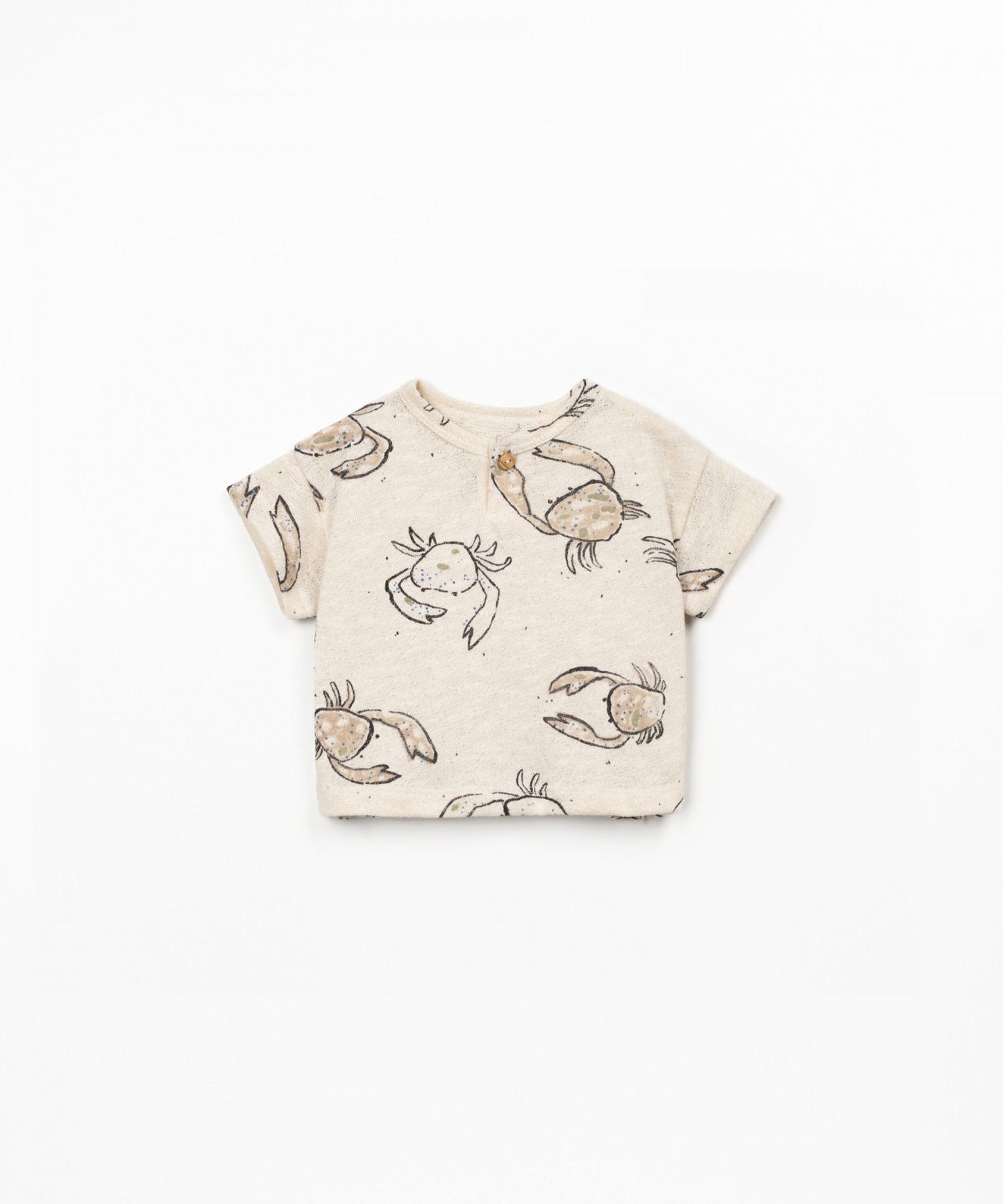 T-SHIRT DI MAGLIA FIAMMA CON STAMPA