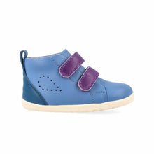 Scarpine step up grass court high blue + purple combo