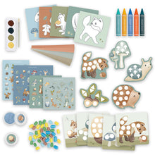 Set creativo con diverse attività