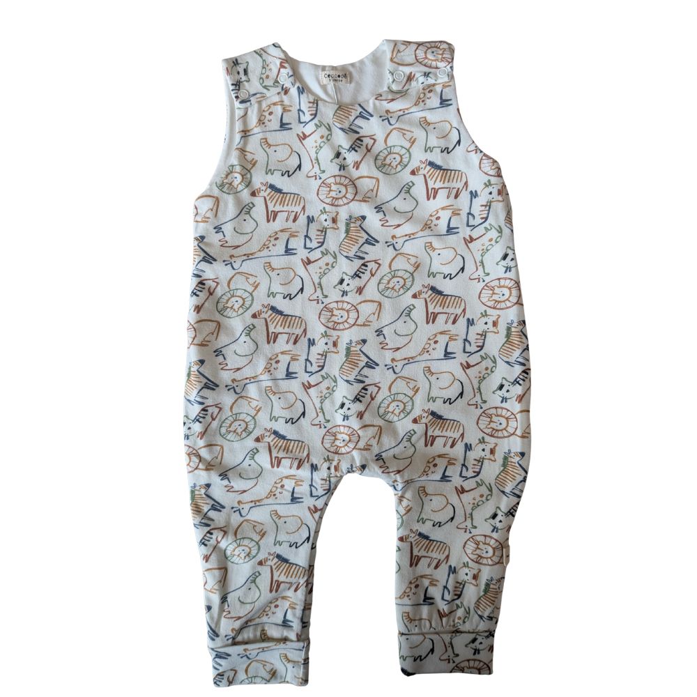 Sacco Nanna Estivo con gambe in Jersey di Cotone - Tog 1.0