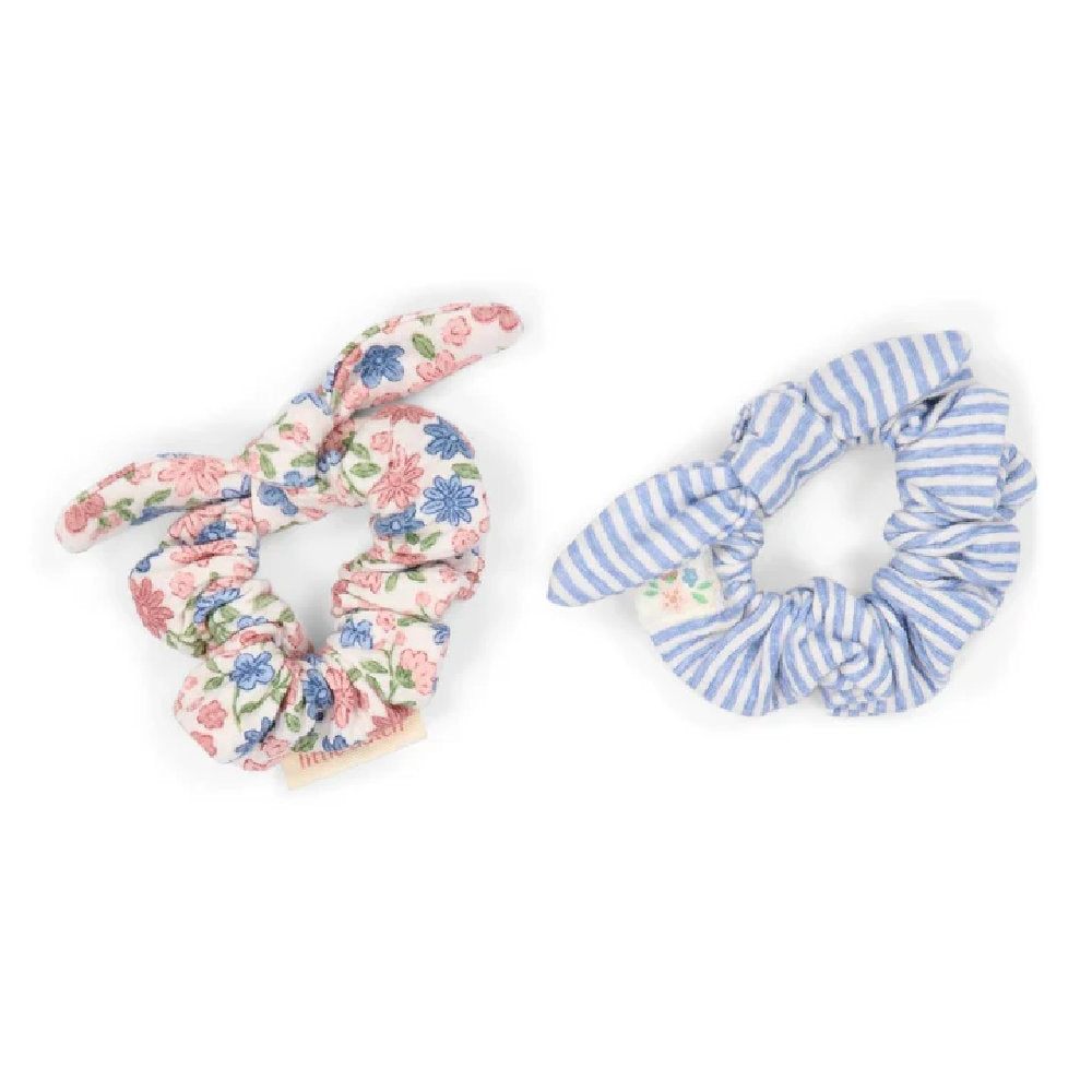 Set di 2 elastici per capelli con Fiocchetto - Meadow Flowers