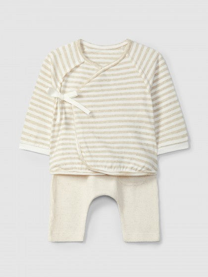 Tutina 2 pezzi - 85% Cotone e 15% Lino